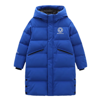 波司登冬季羽绒服男童长款加厚连帽舒适时尚保暖外套T00143403E