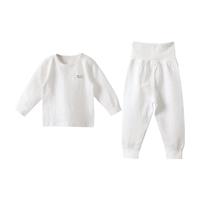 宝宝秋衣秋裤套装纯棉婴幼儿高腰护肚保暖内衣服儿童分体打底秋冬