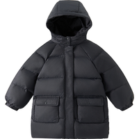 宝宝羽绒服冬季婴儿衣服男女童加厚连帽外套儿童鸭绒三防上衣