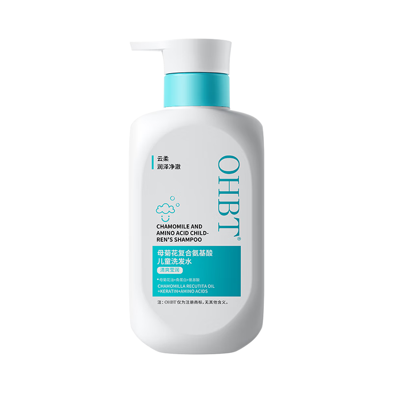  OHBT 去屑止痒控油蓬松 儿童洗发水  400g
