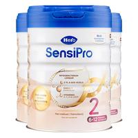 Hero Baby白金Pro版婴幼儿配方奶粉 2段 (6-12月)700g*3罐 益生菌+HMO奶粉
