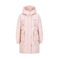 雪中飞 SNOWFLYINGkids童装儿童羽绒服2024男童印花女童中大童羽绒服加厚