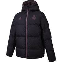 阿迪达斯 adidas皇马足球文化保暖双面穿运动男子羽绒服