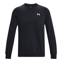 安德玛（UNDERARMOUR）UA秋冬Rival男子圆领运动休闲卫衣1382295 黑色001 XL