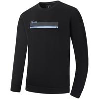 特步 【商家】圆领卫衣男秋季保暖套头衫百搭时尚训练男运动卫衣