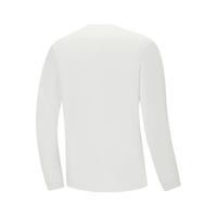 特步男子长袖套头衫秋冬保暖简约百搭运动长袖针织衫内搭时尚