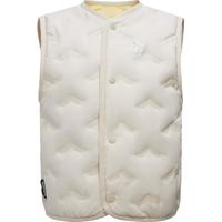 波司登(BOSIDENG)秋冬轻薄羽绒马甲男女儿童90绒5A抗菌保暖居家马甲T40135000 新麦色7260 130 /64 130/64