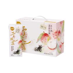 百菲酪 荔枝玫瑰 风味乳  10盒 200