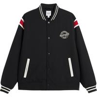 Gap男女装秋冬季LOGO宽松夹克840918外套