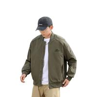 美式复古飞行服户外工装拉链夹克男装上衣宽松棒球服休闲运动外套