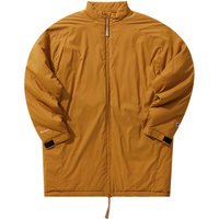 Champion【保暖舒适】男式胶印小LOGO立领拉链开襟外套棉服外套