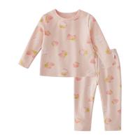 儿童保暖衣套装加绒宝宝家居服秋装秋冬打底睡衣女童内搭秋衣秋裤