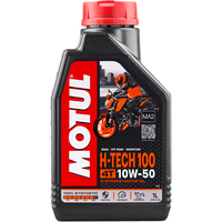 摩特(MOTUL)H-TECH100 摩托车全合成机油10W-50 1L【免费上门保养】