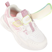 江博士学步鞋运动鞋秋季男女童撞色舒适轻便儿童鞋B14243W022黑色24 24(脚长约14.2-14.8)