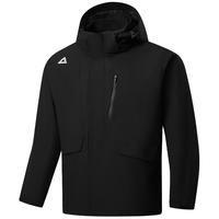 匹克驭峰甲三合一摇粒绒冲锋衣丨加绒户外三防登山服外套男DF244047
