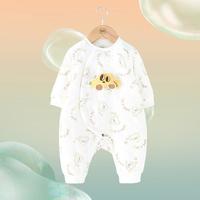 麦拉贝拉 molobalo Molo&Balo 婴儿连体服冬款加厚款偏开纯棉连体衣宝宝爬服