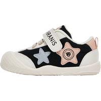 泰兰尼斯春款关键鞋宝宝鞋男童鞋婴儿步前鞋防踢软底防滑女童鞋子 白/粉/紫 21 内长14cm 适合脚长13.0 21码 内长14.0/适合脚长13.0