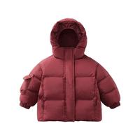 cicibear/齐齐熊 三防蓄热 儿童羽绒服 红色-高清洁高蓄热 80