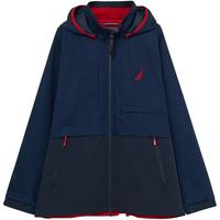 NAUTICA/诺帝卡男装24秋冬CORDURA耐穿拼接牛仔外套JM4125