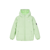 安德玛 UNDER ARMOUR【三防&连帽】110-170男女中大童糖果色户外舒适羽绒服