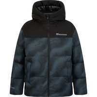 波司登羽绒服男女儿童新年红色款短款连帽5A抗菌绒冬保暖外套T40142520 烟粉色 165 /84A