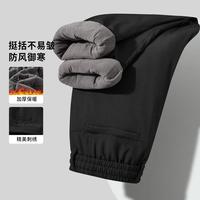 虎都 FORDOO 秋冬新款厚实保暖男士休闲裤亲肤舒适直筒百搭长裤男