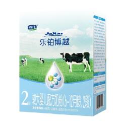 君乐宝 乐铂博越2段较大婴儿配方奶粉6-12个月400g