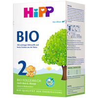 喜宝(HiPP)德国版喜宝BIO有机婴幼儿配方奶粉 原罐 2段3罐装 (客服领优惠)