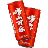 崂山可乐汽水 320ml*6罐/箱 草本饮品 中华老字号 中国可乐试饮尝鲜