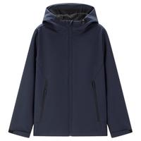 GIORDANO/佐丹奴 复合摇粒绒 男士连帽夹克 09 黑色,10 深蓝色,81 暴雨蓝灰色,97 绿色 S,M,L,XL