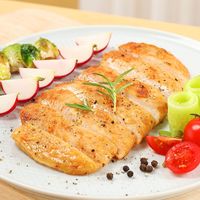 圣农霸气香煎鸡胸肉18包+香煎鸡腿肉4包原味半成品鸡胸肉鸡排轻食