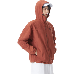 骆驼 男装夹克男女春季户外拒水抗油污冰感连帽外套M35BA6V062