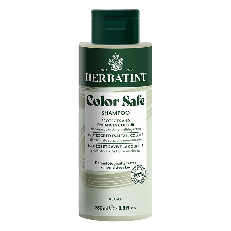  HERBATINT 染后护理滋养 固色洗发水  260ml*2