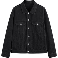 GXG 男装 城市回溯满身提花牛仔夹克