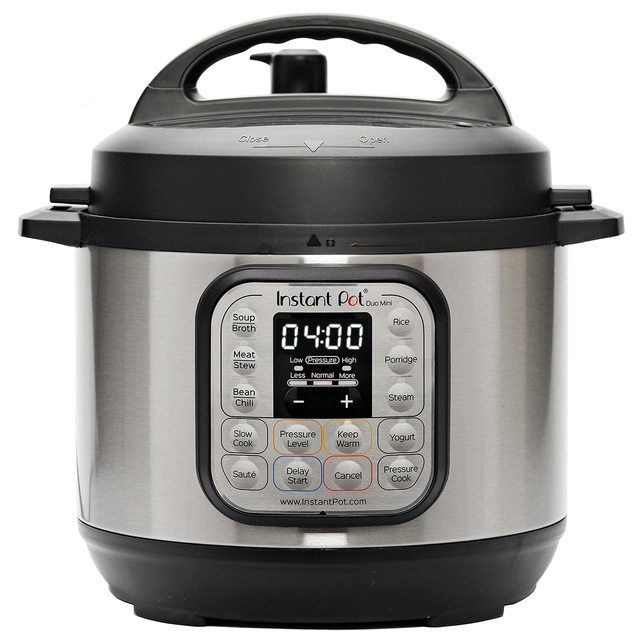 Instant Pot Duo 30 电动多功能炊具 3升 - 高压锅、慢炖锅、电饭煲、炒锅、酸奶机、蒸锅和食物加热器