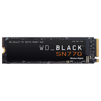 西部数据 WD） 2TB固态硬盘 M.2 2280 NVMe PCIe Gen4 SN770系列 读速5150MB/s 写速4850MB/s
