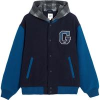 Gap男女装秋冬季宽松棒球服外套840916