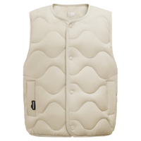 波司登(BOSIDENG)25年春季轻薄羽绒服男女儿童5A抗菌4防葫芦纹马甲T250135020 果木绿4522 165 /84A