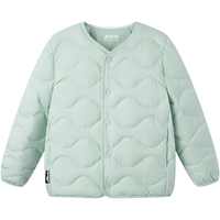 波司登(BOSIDENG)25年轻薄羽绒服男女儿童5A抗菌轻便内胆葫芦纹外套T250135030 燕麦色7185 165 /84A