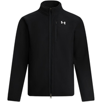安德玛 UNDER ARMOUR【热销单品】UA男子秋冬运动休闲外套抓绒立领夹克-尺码偏大