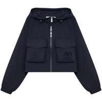 Teenie Weenie【防晒服】小熊女装简约时尚夏装工装风轻薄连帽外套 藏青色 S (160)