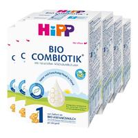 德国HiPP喜宝奶粉1段0-6个月宝宝有机益生菌系列配方奶粉 6罐装