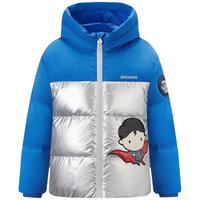 波司登奥莱儿童羽绒服男童卡通奥特曼中小童加厚连帽短款外套秋冬
