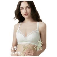春季优雅法式浪漫高颜值内衣女小胸聚拢不空杯无钢圈文胸