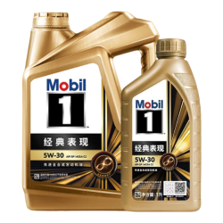 美孚 先进全合成 汽机油  金美孚 5W-30 SP级 5L 4L