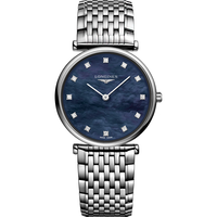 浪琴(LONGINES)瑞士手表 嘉岚系列 石英钢带女表 L45124816