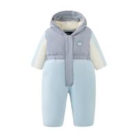 /迷你巴拉 MINI BALA 防水防油污防风 儿童羽绒服连体衣