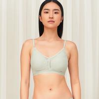 Triumph 黛安芬 春夏薄款正反两穿可拆卸衬垫内衣 蕾丝无钢圈文胸