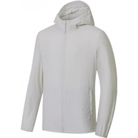 鸿星尔克于适同款|防晒衣男夏季男士原纱防晒服外套钓鱼服泡泡冰3.0 【于适】暗淡灰-1001 3XL