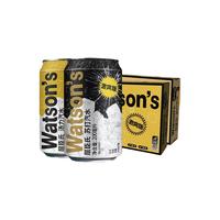 屈臣氏 watsons苏打汽水激爽汽水混合装气泡饮料气泡水饮料调酒苏打水 原味200ml*30罐+汤力200ml*30罐